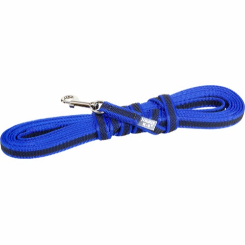 Julius-K9 Color & Gray® 14 mm Super-grip koppel med handtag - Blå/5 m