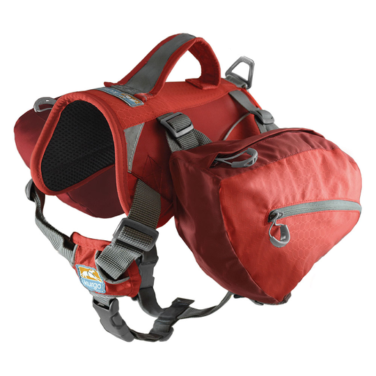 Kurgo Baxter klövjeväska, röd - Baxter: 68 - 101 cm bröstomfång