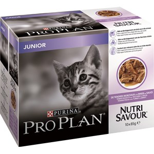 Kattmat Pro Plan Menybox Junior, 10 x 85 g