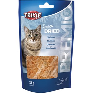 Kattgodis Trixie Premio Frystorkade räkor 25 g