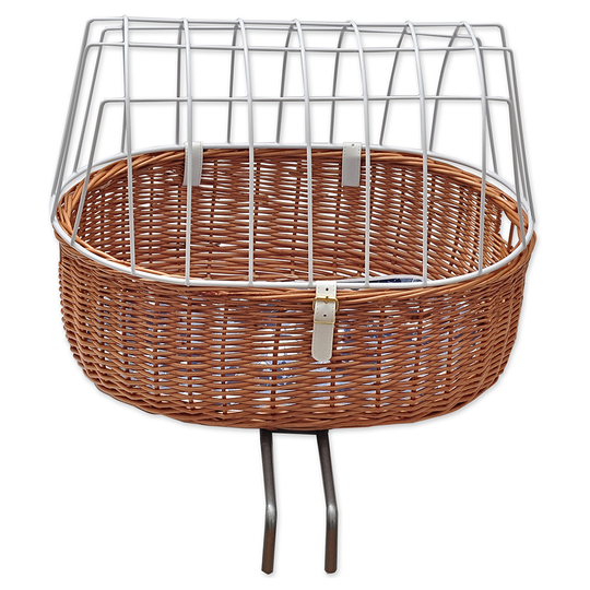 Aumüller cykelkorg med skyddsgaller - Standard: ca L 52 x B 38 x H 39 cm