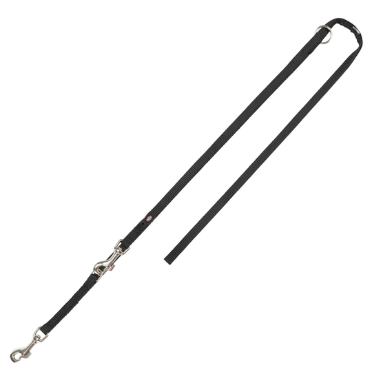 Trixie Premium förlängningskoppel, svart - Stl. XS: 2 m längd/10 mm brett