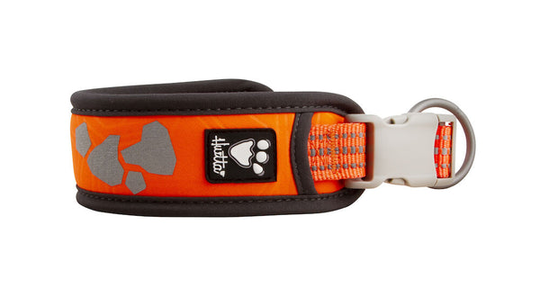 Hurtta Weekend Warrior Hundhalsband - Neon Orange (55-65 cm)
