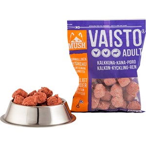 Hundfoder Mush Vaisto Kalkon-kyckling-ren, 0,8 kg