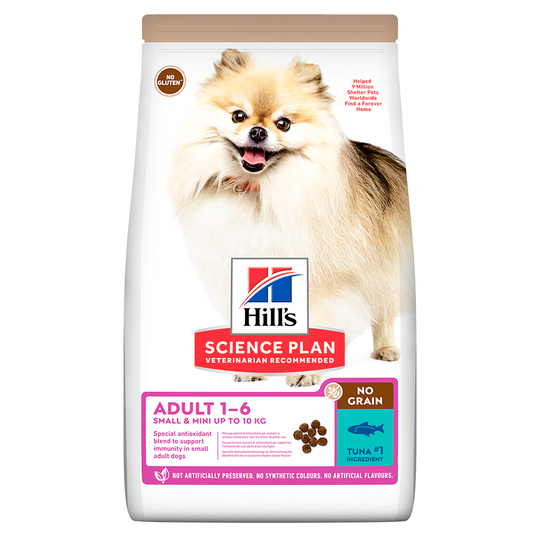 Hill's Science Plan Adult 1-6 No Grain Small & Mini Tuna - 3 kg