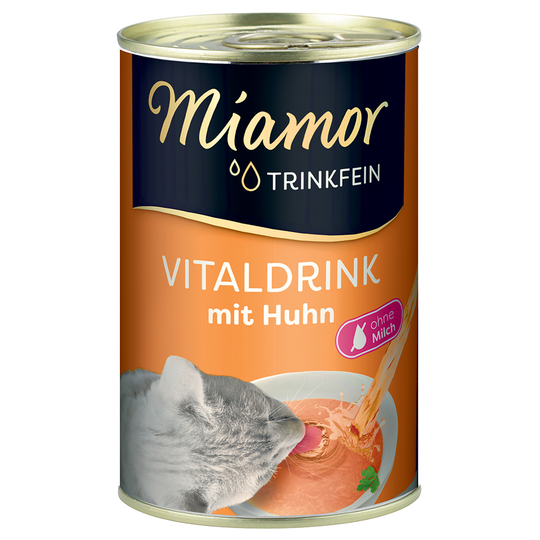 Ekonomipack: Miamor Trinkfein Vitaldrink 24 x 135 ml - Kyckling
