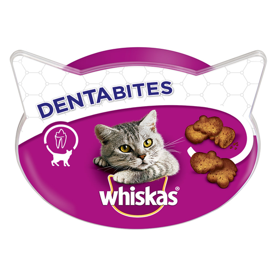 6 + 2 på köpet! 8 x Whiskas kattgodis - Dentabites: Kyckling (8 x 40 g)
