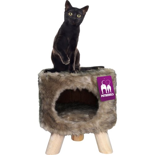 Kattmöbel Victoria 45 från Pet Rebels - Royal Brown