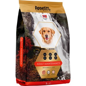 Hundfoder Appetitt Adult Maintenance Medium Breed, 3 kg