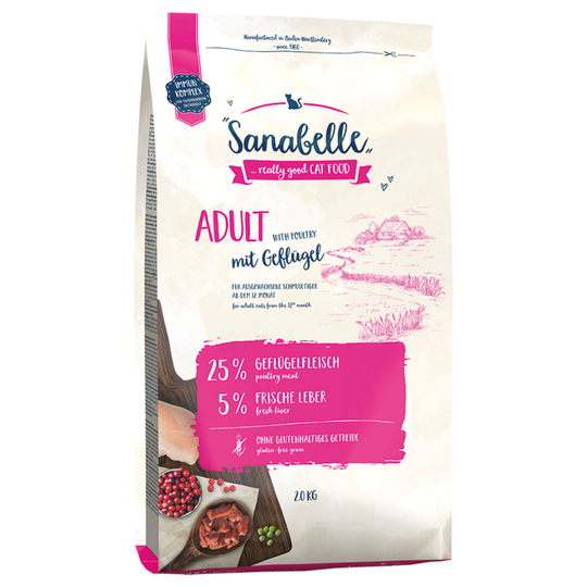 Sanabelle Adult with Poultry - 2 kg