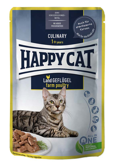 HappyCat portionspåse Fågel