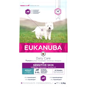 Hundfoder Eukanuba DailyCare Sensitive Skin 2,3 kg