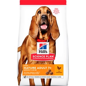 Hundfoder Hill's Science Plan Mature Adult Light Medium 14 kg