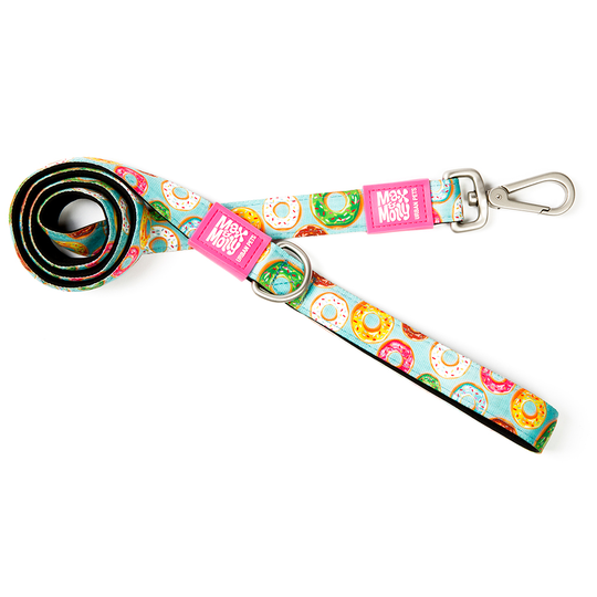 Max & Molly Donuts Short Leash koppel - Stl. XS: 120 cm långt, 10 mm brett