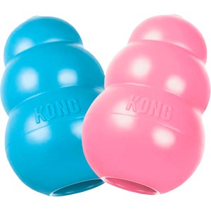 Hundleksak Kong Puppy Small Blandade färger