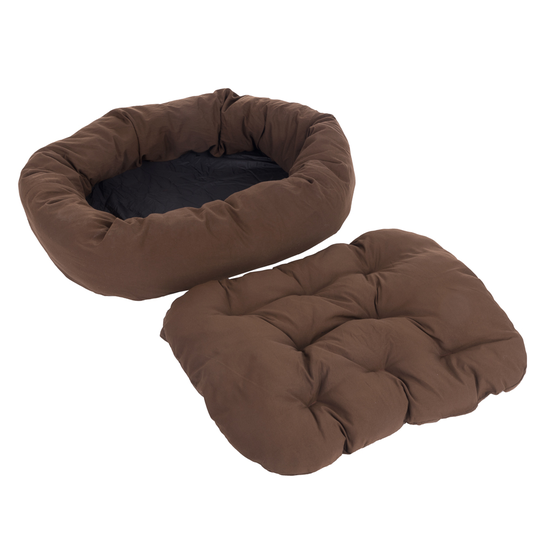 Cozy Mocca hundsäng - L 110 x B 95 x H 20 cm