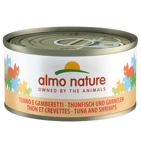 Provpack: Almo Nature 6 x 70 g - Tonfiskvarianter