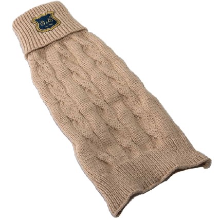 G&E Stickat Tröja Beige, XS