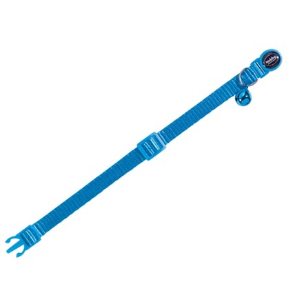 Enfärgat katthalsband nylon Turkos