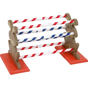 Agilityhinder med kaninmotiv