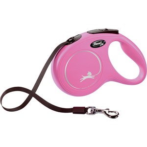 Koppel Flexi New Classic Band M 5 m Rosa