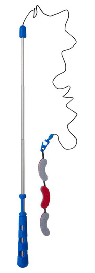 Kattleksak Wool-Ee Crawler Telescopic Cat Wand