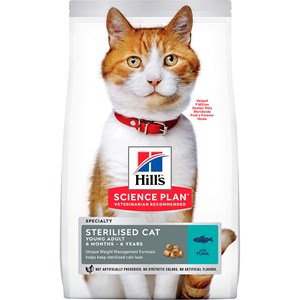 Kattmat Hill's Science Plan Young Adult Sterilised Tuna 3 kg