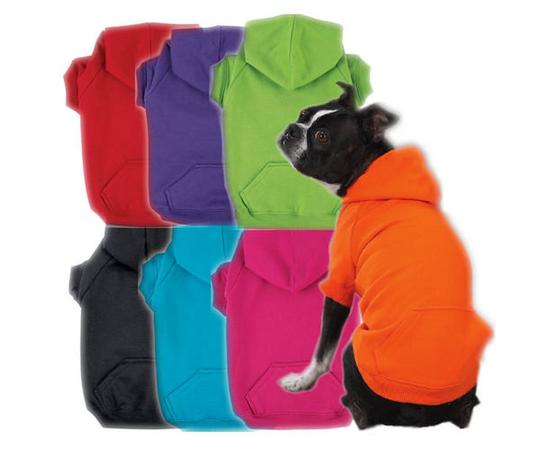 Z & Z Basic Hoodies (Vibrant Orange) (M)