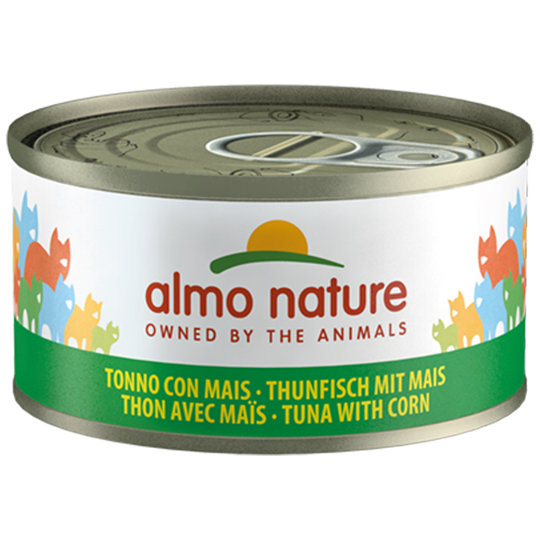 Almo Nature 6 x 70 g - Tonfisk & majs