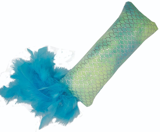 Kattleksak Mermaid "Kickeroo" Grön