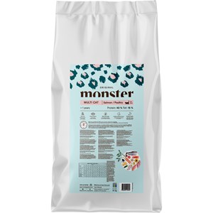 Kattmat Monster Cat Original Multi Cat Salmon/Poultry 14 kg