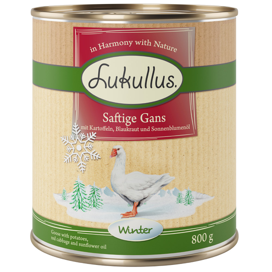 Lukullus Vintermeny med saftigt gåskött - 6 x 800 g
