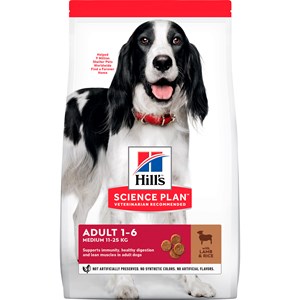 Hundfoder Hill's Science Plan Adult Medium Breed Lamm och Ris 14 kg