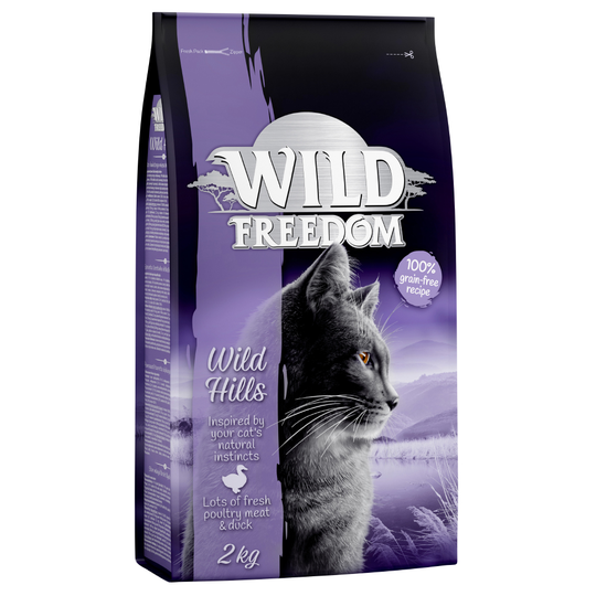 Ekonomipack: 3 x 2 kg Wild Freedom torrfoder - Wild Hills - Duck