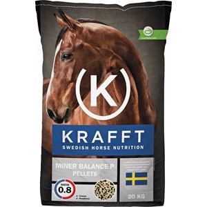 Hästfoder Krafft Miner Balance P Pellets, 20 kg