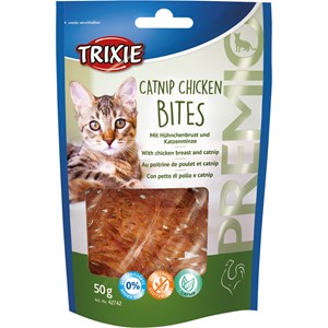 Kattgodis Trixie Premio Catnip Chicken Bites 50 g