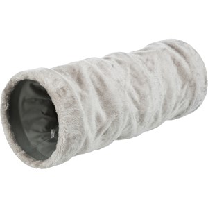 Lektunnel Katt Trixie Plysch Grå
