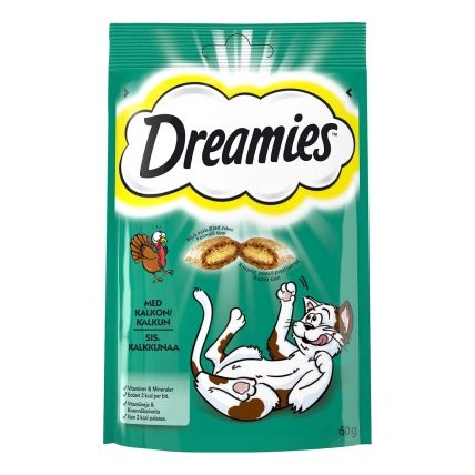 Dreamies kattgodis Kalkon