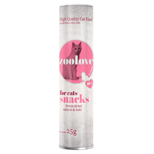 Blandpack: zoolove frystorkat kattgodis - 55 g, 2 olika sorter