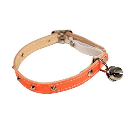 Katthalsband Nitar med helreflex Orange