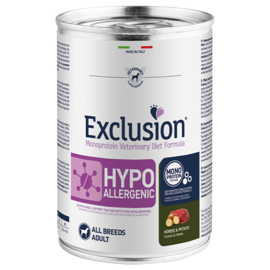 Ekonomipack: Exclusion Diet 24 x 400 g - Häst & potatis