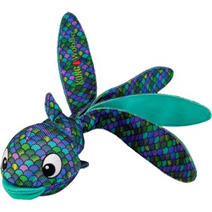 Hundleksak Kong Wubba Finz Blue L