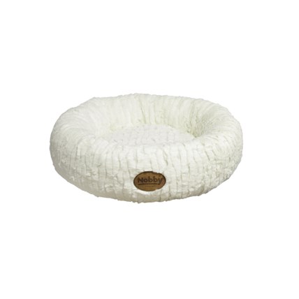 Kattbädd Nova Donut 45cm Benvit