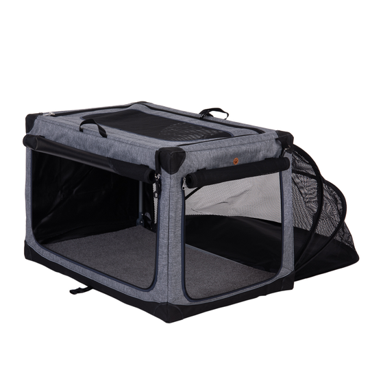 Pet Home portabel transportkoja - Stl L: B 61 x T 91 x H 58 cm