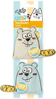 Kattleksak TWIN BEAVER 2-pack