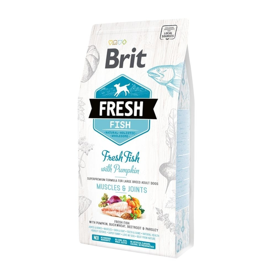 Brit Fresh Fish with Pumpkin Adult Large (2,5 kg)