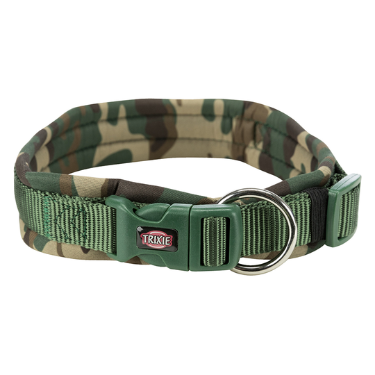 Trixie Premium halsband, extra bred neopren-vaddering - Stl. M-L: 42-48 cm halsomfång, B 20 mm